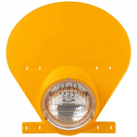 Maska se světlem POLISPORT 8667500001 with halogen bulb Dark yellow