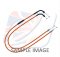 Throttle cables (pair) Venhill featherlight orange