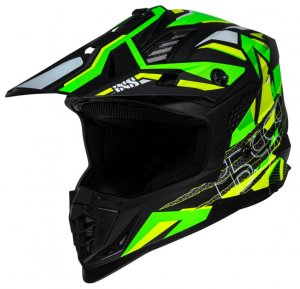 Cross helmet iXS iXS363 2.0 matná černá-neonově žlutá-neonově zelená XS